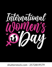 International women's day T Shirt Design