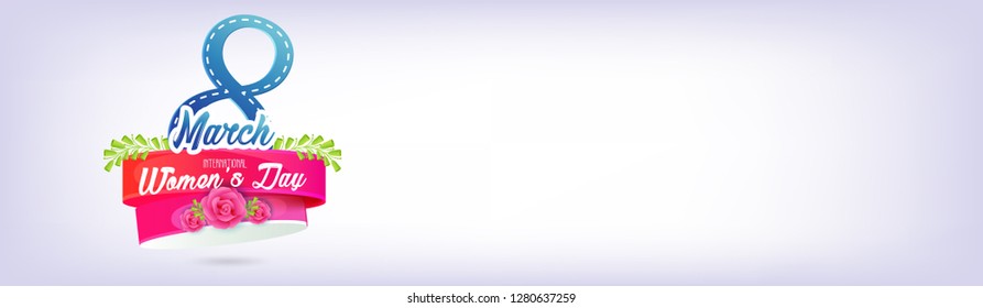 International Women's Day, template, card, poster, flyer 8 march 