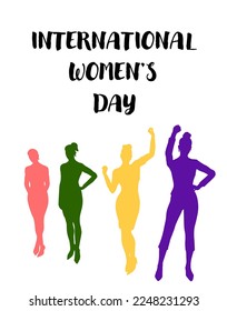 International Women's Day template design