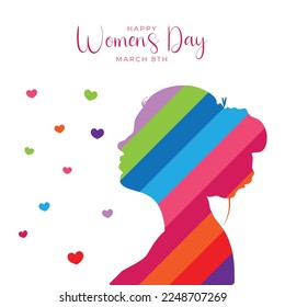 international women's day template design