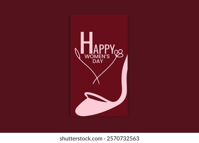 International Women's Day template design
