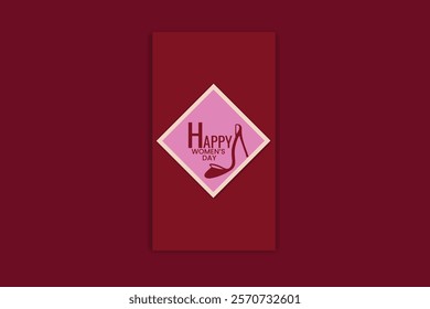 International Women's Day template design