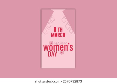 International Women's Day template design