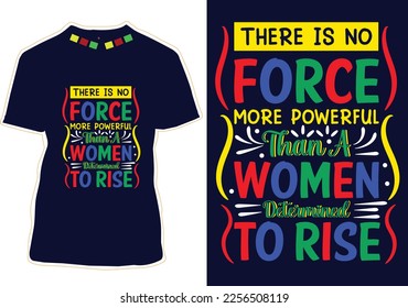  International Women's Day T-shirt Design