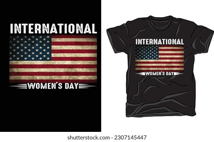international women's day tshirt design
