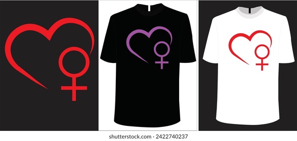 "International Women's Day" T-Shirt Design.