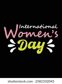 International Women's Day T-Shirt Design