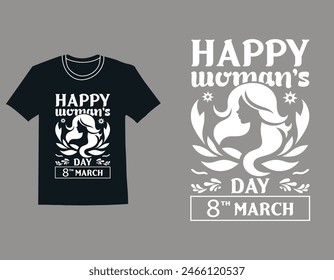 International Women's Day Unique T-Shirt Design  