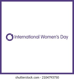 International Women's Day Vector Background Image 2022. World Women's Day 2022 Break The Bias Vector Poster. Brochure. Flyer. Background. Graphics. 8 March. Women's Day Marketing Campaign 