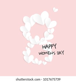  International Women's Day. Vector illustration eps 10.
