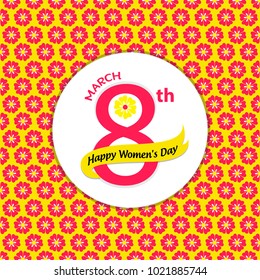 International Women's day vector illustration for March 8th. Creative women concept for posters, banners, greetings, print, brochures and backgrounds.