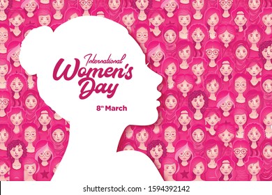 International Women's Day Vector Illustration