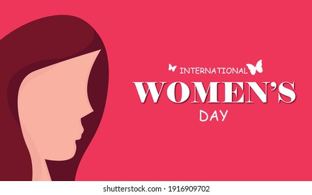 International Women's Day vector illustration march 8.