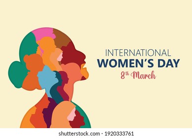 International women's day vector illustration. - Shutterstock ID 1920333761