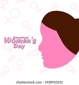 International Women's Day vector illustration march 8.