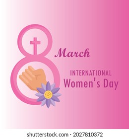  International Women's Day, Vector illustration design.