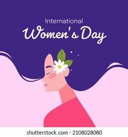 International women's day vector illustration