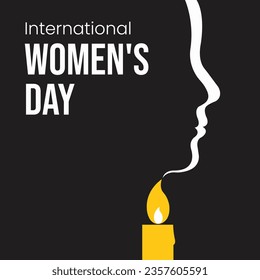 International Women's Day, Vector illustration, gender equality, Women empowerment movement, Gender violence, Elimination of racial bias against women, Women's Equality Day, Embrace Equity