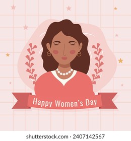 International Women's Day vector illustration
