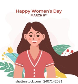 International Women's Day vector illustration