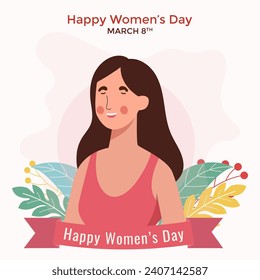 International Women's Day vector illustration