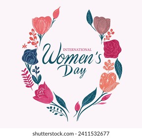 International Women's Day Vector illustration design