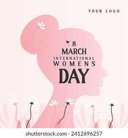 International women's day vector illustration