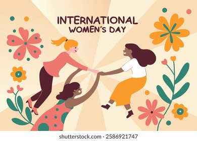 International Women's Day Vector Illustration