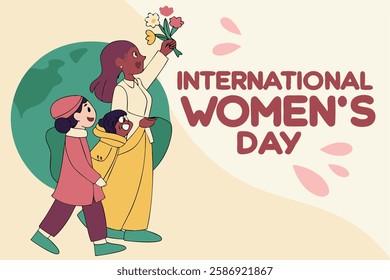 International Women's Day Vector Illustration