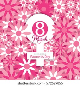 International Women's Day Vector Illustration.
