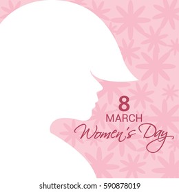 International Women's Day Vector Illustration.