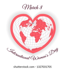 International Women's Day. Vector templates for card, poster, flyer and others