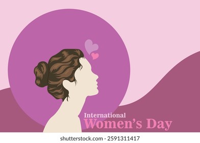 International Women's Day. with women illustration Feminism, women's empowerment, gender equality. vector illustration