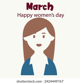 International Women's Day. Women in leadership, woman empowerment, gender equality concepts. Crowd of women of diverse age, races and occupation. Vector horizontal banner.