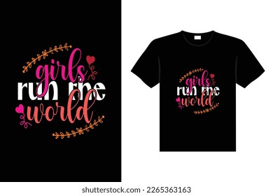 International Women's stickers lettering typography t-shirt design