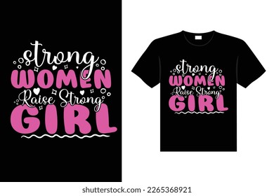 International Women's stickers lettering typography t-shirt design