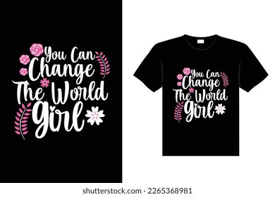 International Women's stickers lettering typography t-shirt design