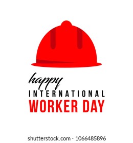 International Worker Day Vector Template Design Illustration