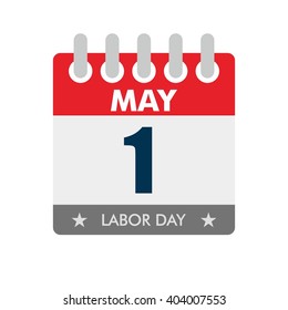 International Worker and Labor May Day. Design Template Vector Illustration