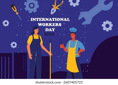 International Workers Day Poster ,Banner