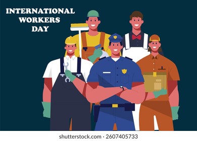 International Workers Day Poster ,Banner