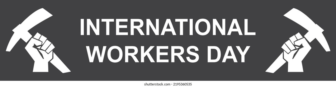 International workers day symbol vector