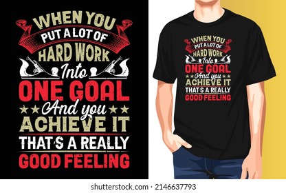 International Workers Day Typography T-Shirt Design.