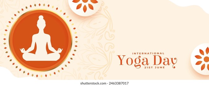 international yoga day 21st june wallpaper for peace and clam vector 