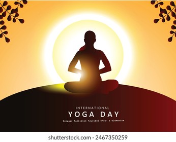 International Yoga Day. Yoga body posture. Group of Woman practicing yoga. Vector illustration design. Postures of Yoga.