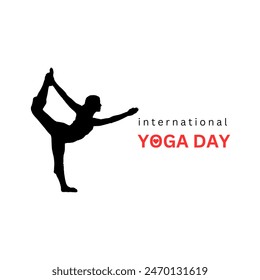 International yoga day. Yoga Body Posture with Text. Woman practicing yoga. vector illustration design
illustration of people doing asana and meditation practice for International Yoga Day on 21st Jun