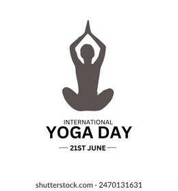 International yoga day. Yoga Body Posture with Text. Woman practicing yoga. vector illustration design
illustration of people doing asana and meditation practice for International Yoga Day on 21st Jun