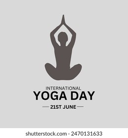 International yoga day. Yoga Body Posture with Text. Woman practicing yoga. vector illustration design
illustration of people doing asana and meditation practice for International Yoga Day on 21st Jun