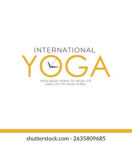 international yoga day. yoga body posture. Woman practicing yoga. creative 3D vector illustration design