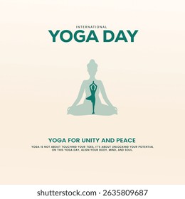 international yoga day. yoga body posture. Woman practicing yoga. creative 3D vector illustration design